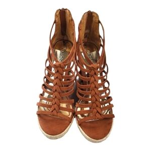 Carlos‎ Santana "CAMILLA" Strappy Wedge Sandals